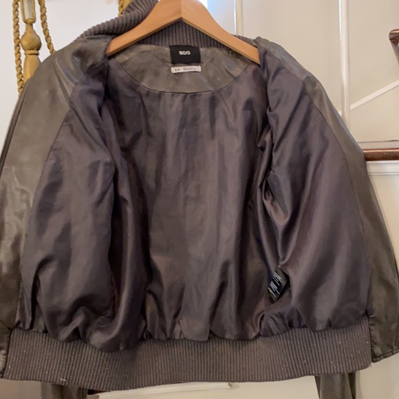 Faux leather bomber jacket, size S - Picture 5 of 5